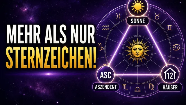 Vorschaubild: Sonne, Aszendent und Häuser