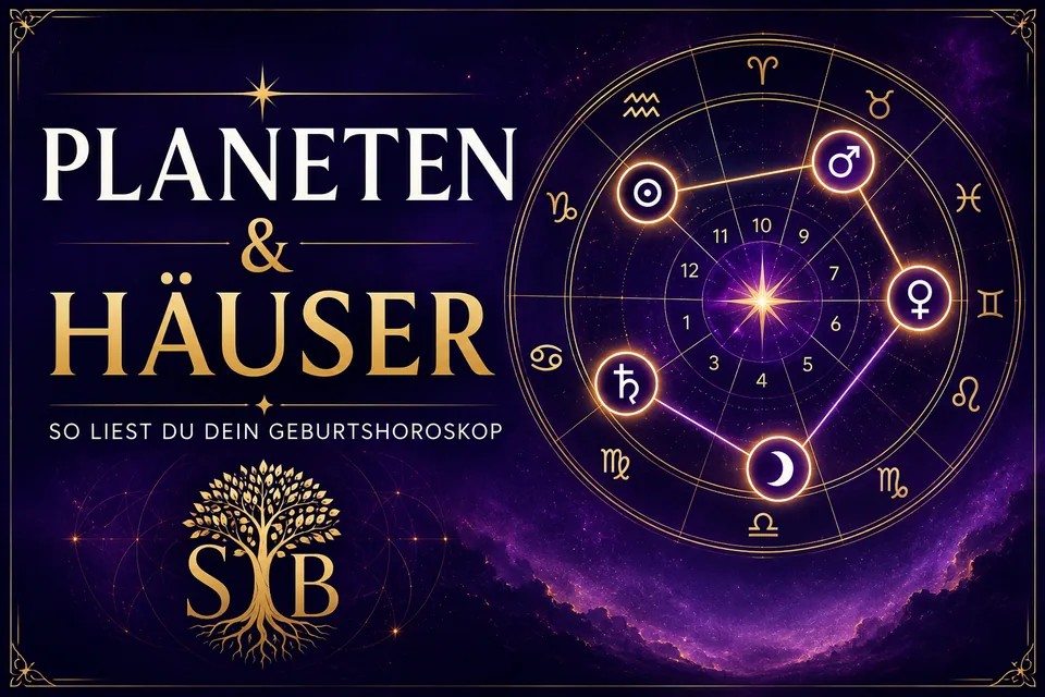 Vorschaubild: Planeten und Häuser, so liest du dein Geburtshoroskop